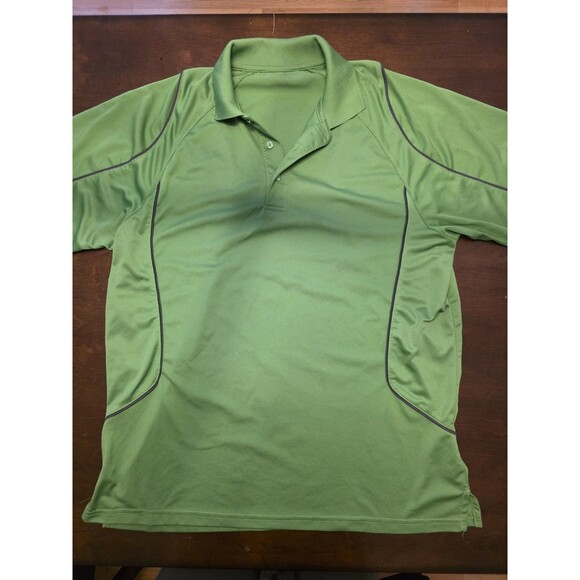 Other - Mens XL Performance Polo Stretch Green Shirt